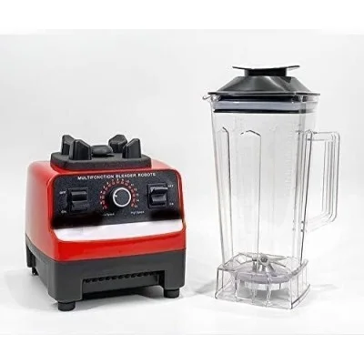 Renn Christ Multi-Function Blender with Additional Grinding Bowl – Red